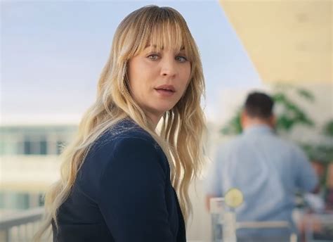 You can connect with Kaley Cuoco on Facebook, Twitter, IMDB, and Wikipedia. . Who is the blonde woman in the priceline commercial